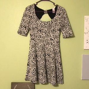 Candies Rose Pattern Dress